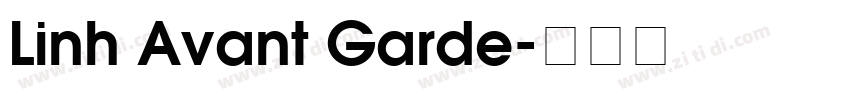Linh Avant Garde字体转换